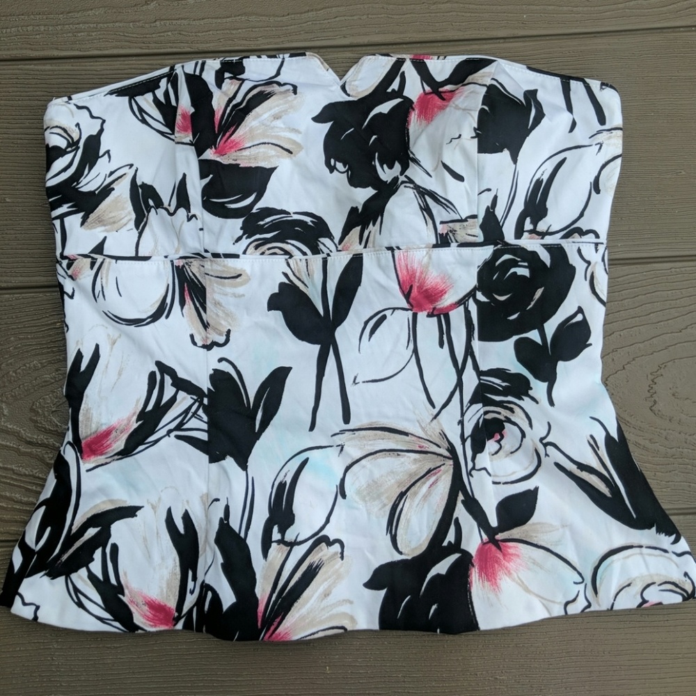 White house black market corset top